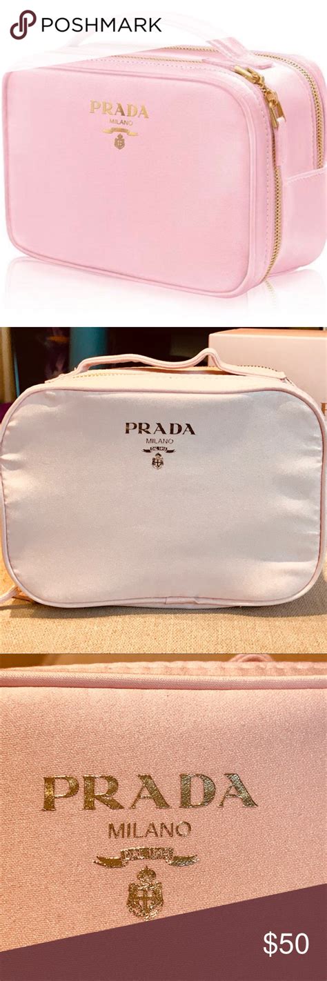 does prada have makeup|prada makeup pouch.